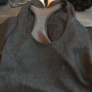 Lululemon Snakeskin Cool Racerback